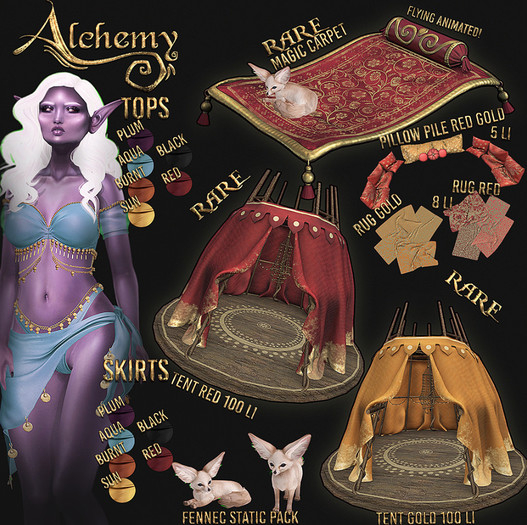 Alchemy - Tent - Red RARE Lootbox