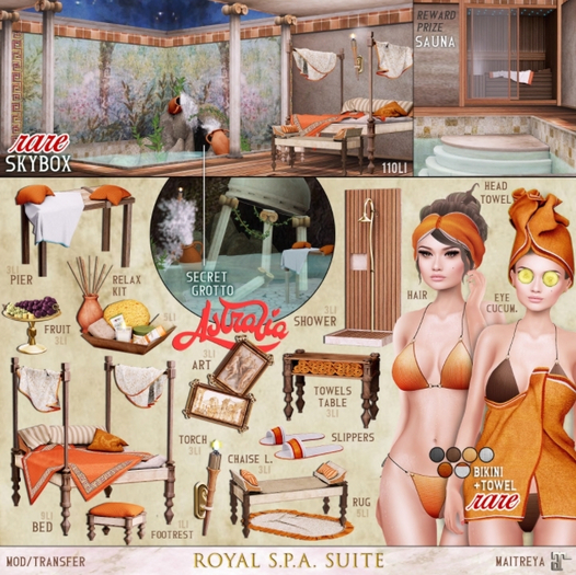 Astralia - Royal SPA suite (Skybox) RARE