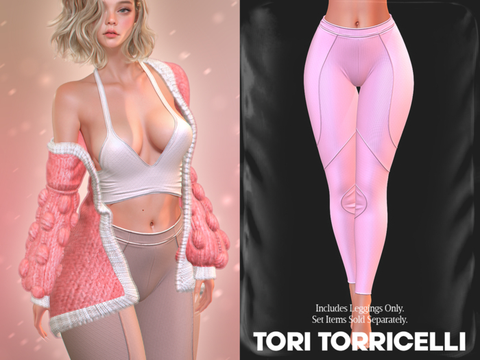 TORI TORRICELLI // Sage Leggings // Pink