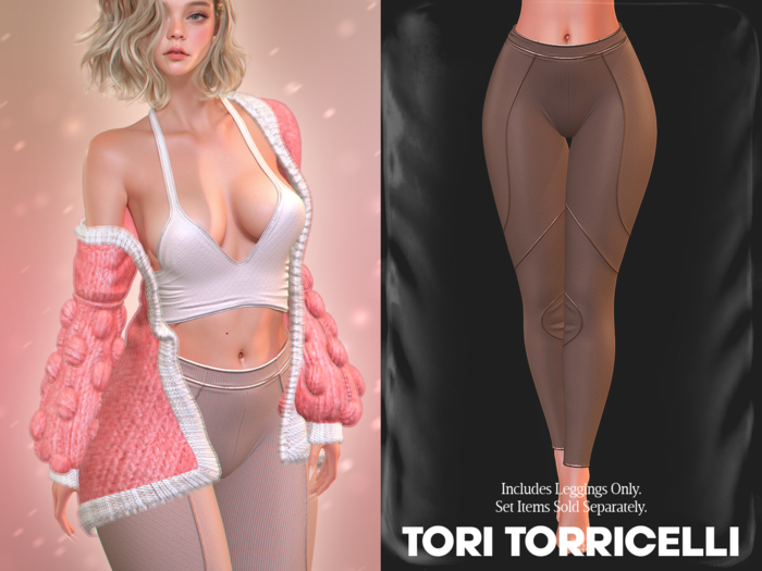 TORI TORRICELLI // Sage Leggings // Brown