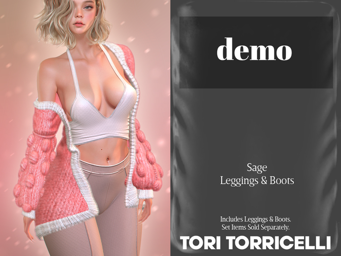 TORI TORRICELLI // Sage Leggings & Boots // DEMO