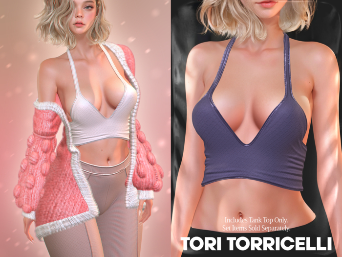 TORI TORRICELLI // Sage Top // London