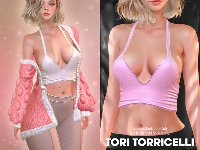 TORI TORRICELLI // Sage Top // Pink