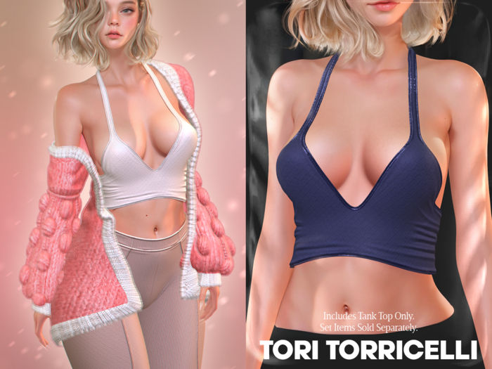 TORI TORRICELLI // Sage Top // Night