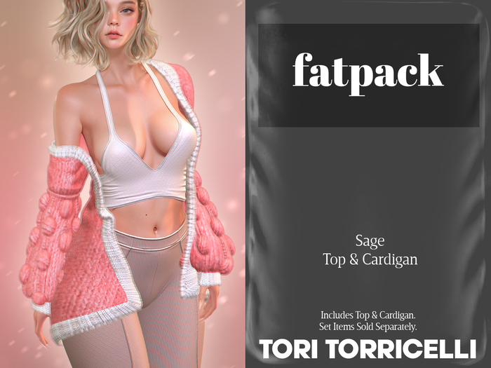 TORI TORRICELLI // Sage Top & Cardigan // FATPACK