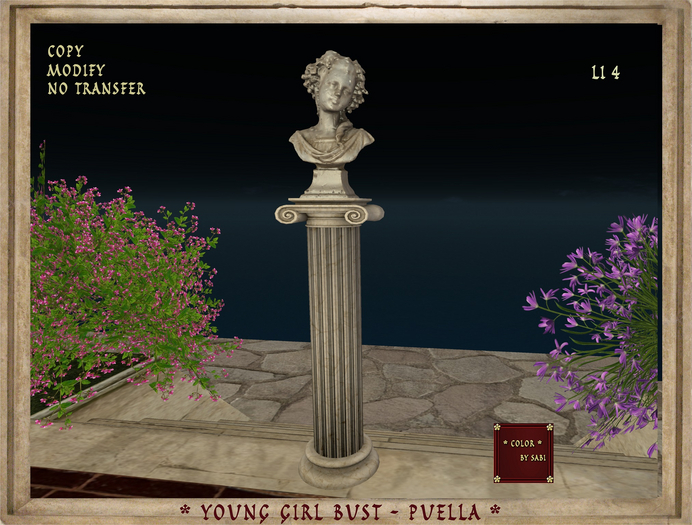 Young girl bust - Puella
