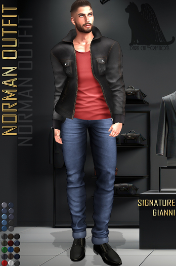*.:Dark Cat:.*Men* NORMAN OUTFIT