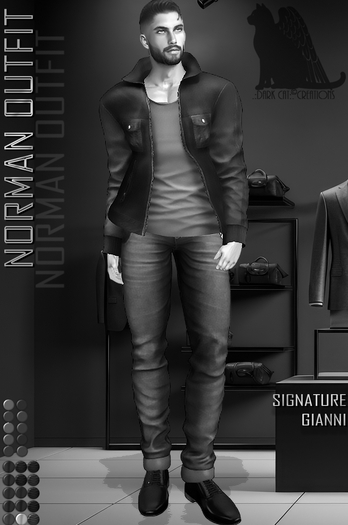 *.:Dark Cat:.*Men* NORMAN OUTFIT DEMO