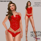 Tresor Couture~Heart's Delight Red Valentine Promo