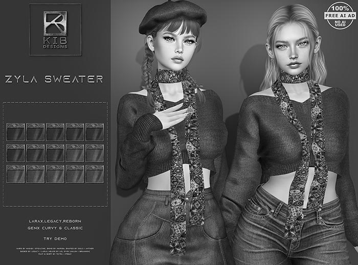 KiB Designs - Zyla Sweater DEMO