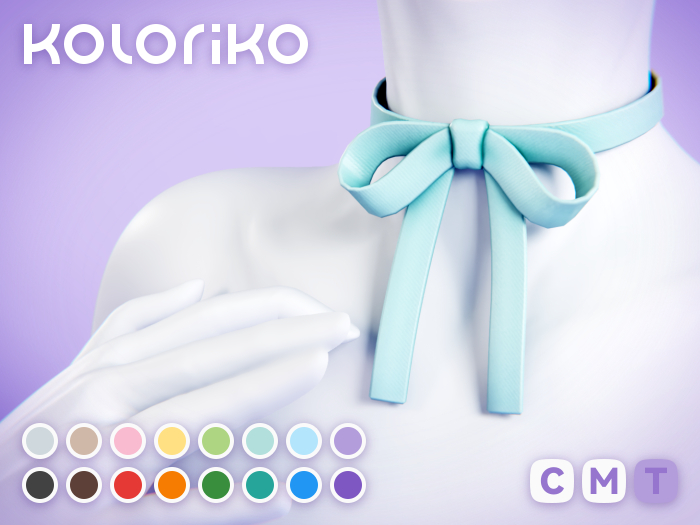 Koloriko - Ribbon Choker