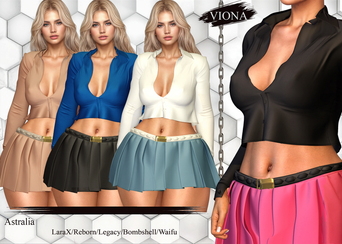 VIONA - Astralia Set LaraX,Reborn,Legacy,Bombshell,Waifu