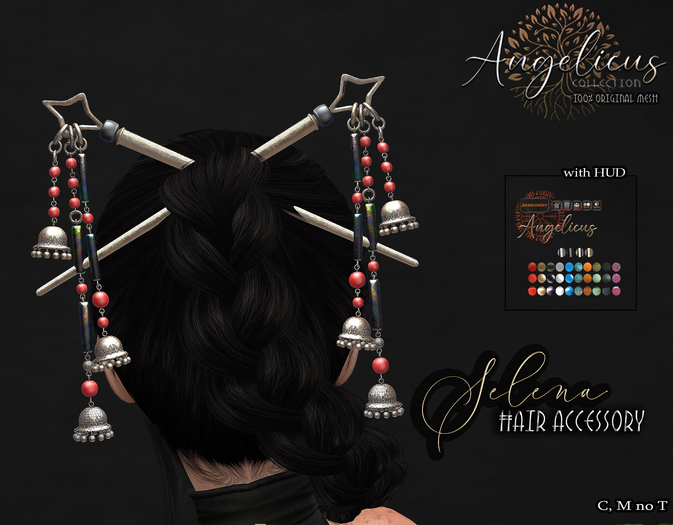 .AngelicUs.  Hair accessory Selena 