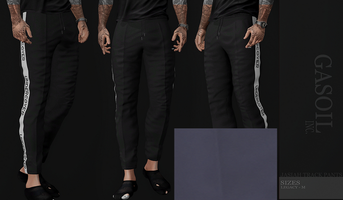 [GL - inc.] -  JASIAH TRACK PANTS Blue