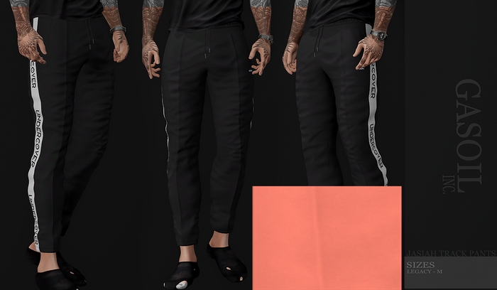[GL - inc.] -  JASIAH TRACK PANTS Burning Sand