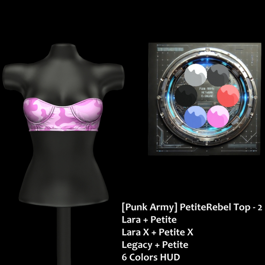 [Punk Army] PetiteRebel Top - 2