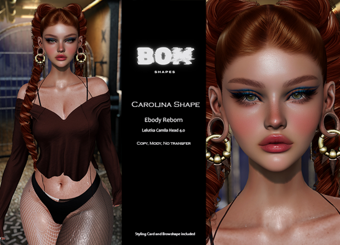 *BOM* - CAROLINA Shape // CAMILA