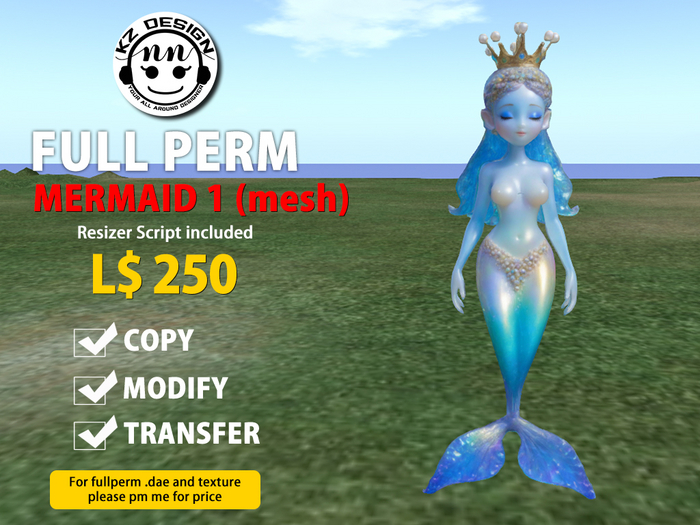 (Boxed) Fullperm KZ Mermaid 1