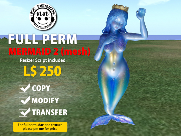(Boxed) Fullperm KZ Mermaid 2