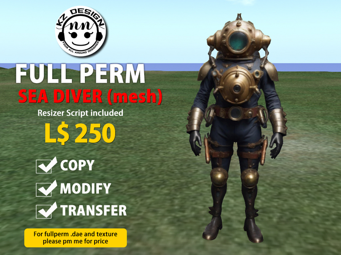 (Boxed) Fullperm KZ Sea Diver