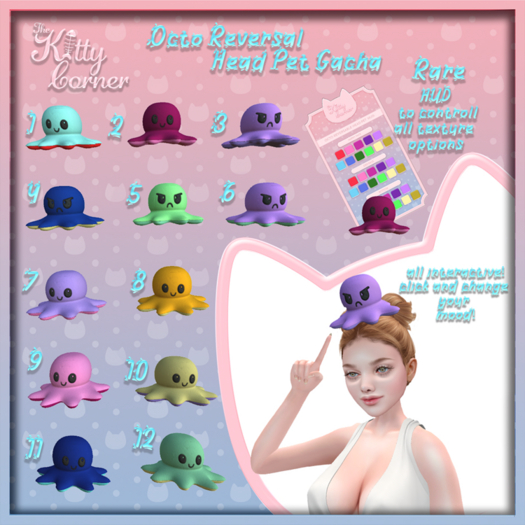 [TKC] octo reversal head pet ~ Fatpack ~