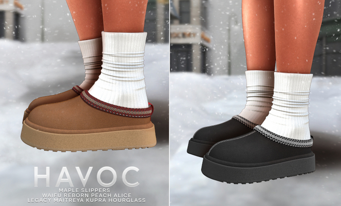 Havoc . Maple Slippers . Fatpack