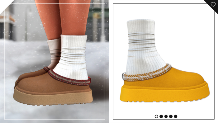 Havoc . Maple Slippers . Yellow