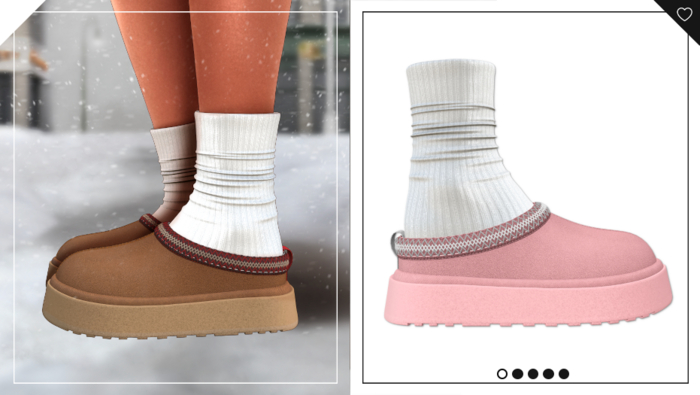 Havoc . Maple Slippers . Rose