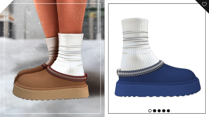 Havoc . Maple Slippers . Navy