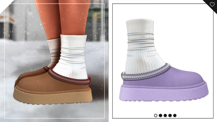 Havoc . Maple Slippers . Lilac