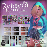 .Olive. the Rebecca Hoodie - Dark Fades [Rez Me] {sm}