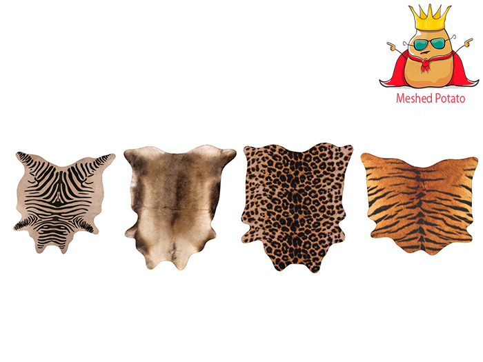 Meshed Potato - Fur Rugs Full Perm