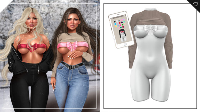 Havoc . Noel Sweater . Rust