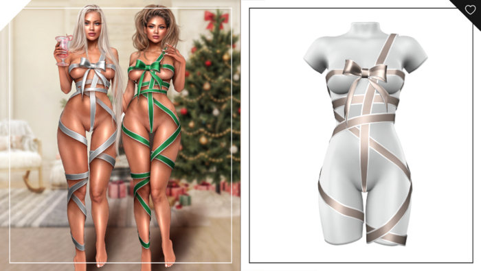 Havoc . Noella Ribbon Bodysuit . Rust