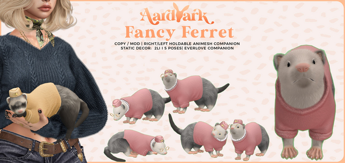 Aardvark : Fancy Ferret - Panda 