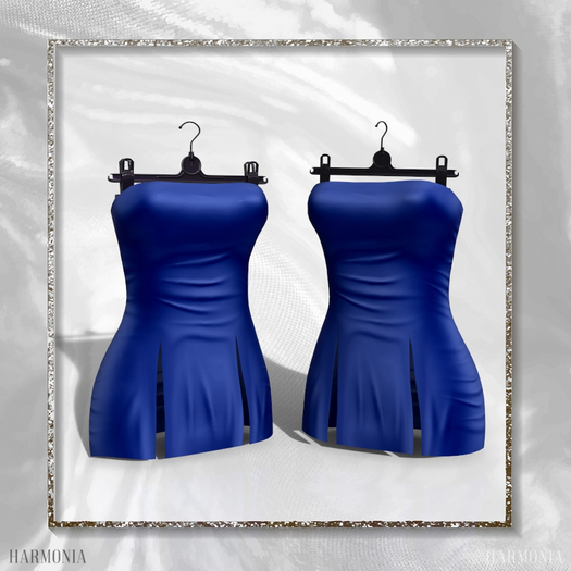 Blue Cocktail Maitreya Dress