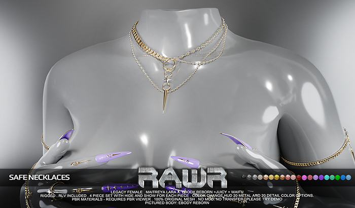 RAWR! Safe Necklace (add me)
