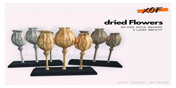 XOF - dried Flowers Pack  (Add)