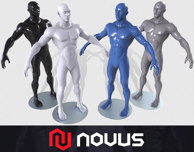 Male Mannequin - Regular / Base {Mesh}