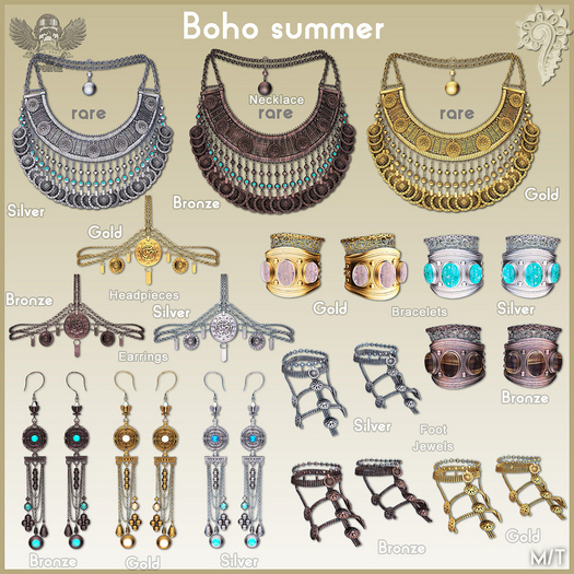[The Forge] Boho Bracelets, Gold