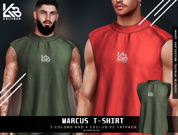 Kaliibur - MARCUS T-SHIRT (GREEN)