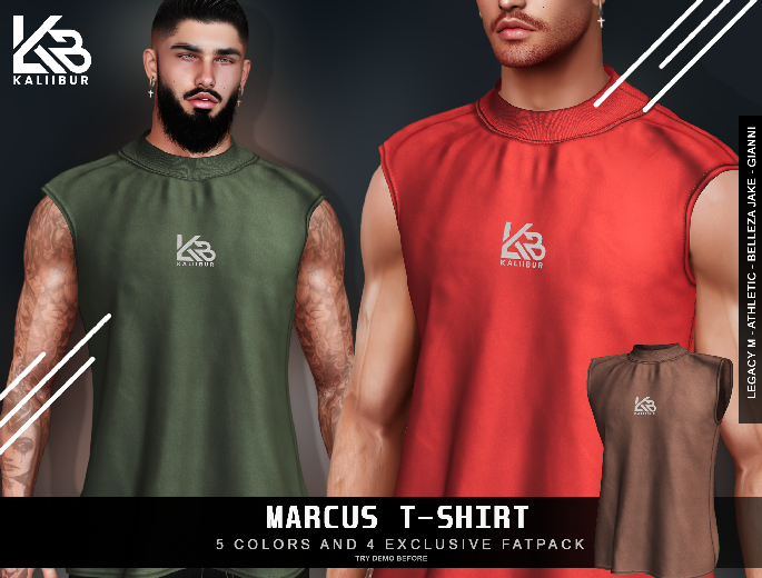 Kaliibur - MARCUS T-SHIRT (BROWN)