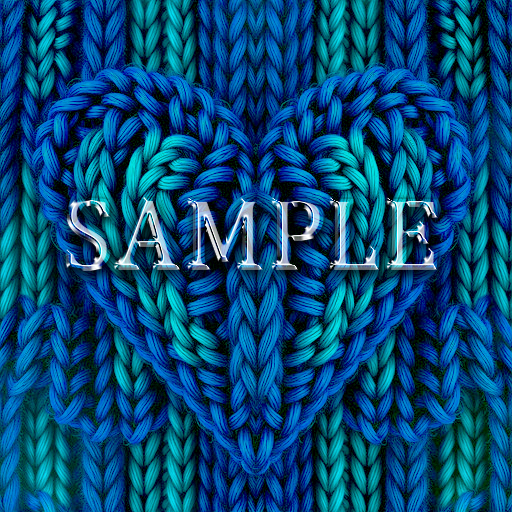 Zoy Texture [ Seamless Knit Interwoven Heart 02 ] C