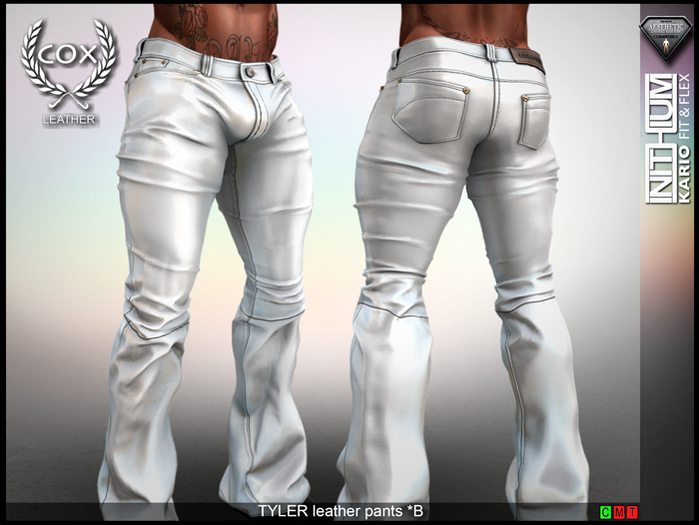 Tyler Leather Pants - B