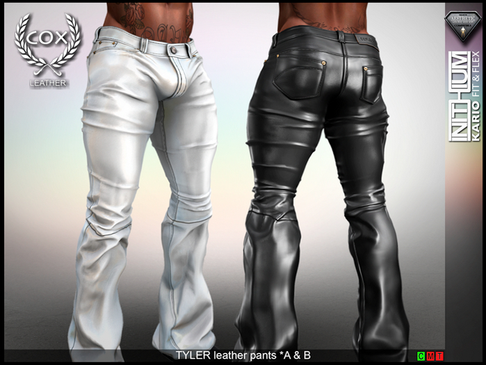 Tyler Leather Pants - A & B