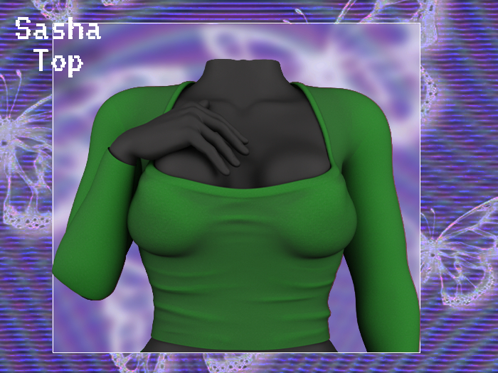 Wicked - Sasha Top [GREEN]