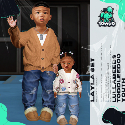 [TA]-Layla Flower Cardigan // FP