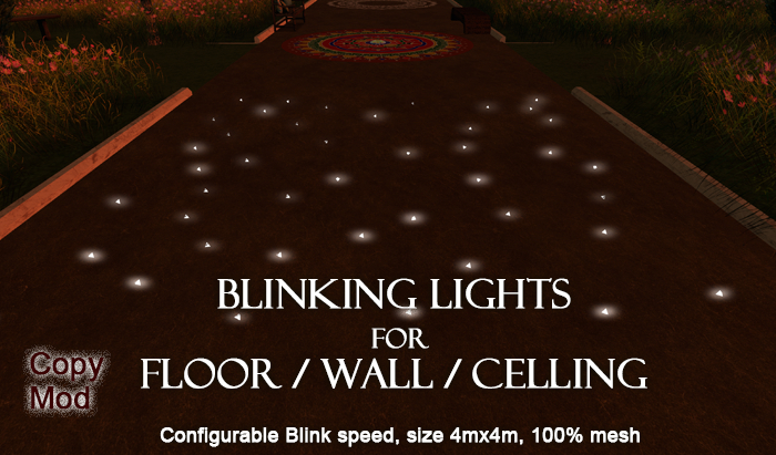 Blinking Lights 1Li 4mx4m Configurable
