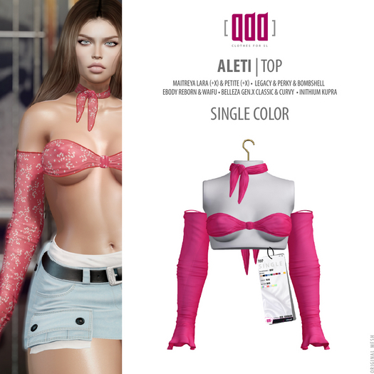 [ADD] Aleti Top - Pink