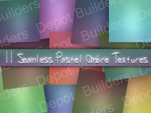 FULL PERM 11 Ambient Ombre Pastel Seamless Textures